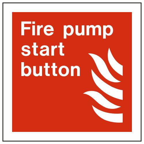 Fire Pump Start Button